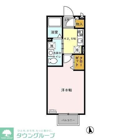 ガーデンクレールの物件間取画像